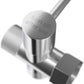 Aqua Earth stainless steel bidet sprayer T-valve adapter with turn-off control