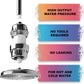 Aqua Earth 20-stage replacement shower filter cartridge with benefits like high pressure and leak-free design